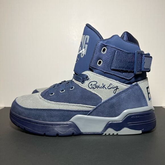 Mens PATRICK EWING Athletics 33 Hi Georgetown Sneakers / Size 10 - Picture 3 of 8